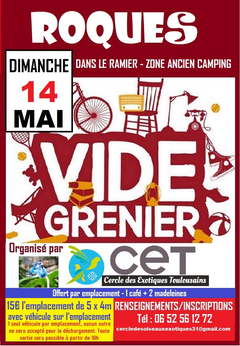 Affiche vide grenier 2023